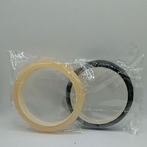 Tiger king Cream and Black Bangles